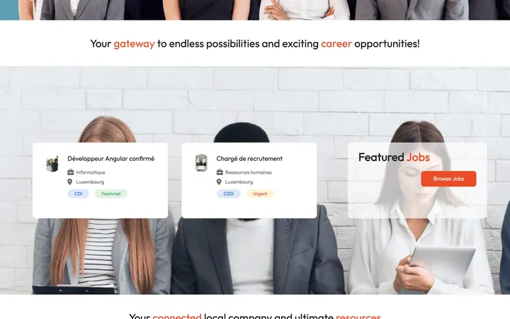 Accueil de Talenteed.io et ses offres mises en avant